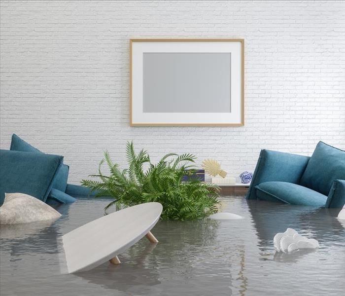 floating furniture in flood