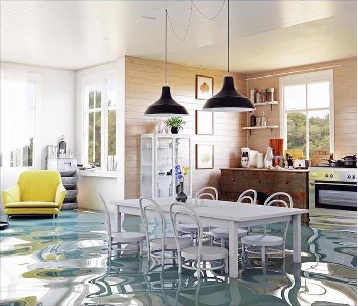Flooded Living Space